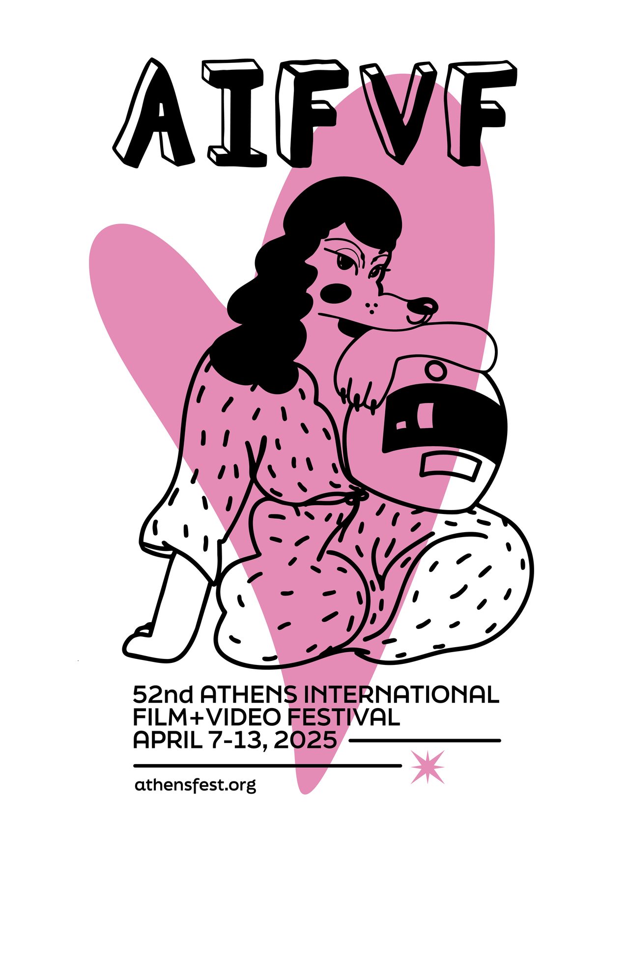 Athens International Film and Video Festiva 53rd Visual Campaign Poster Design