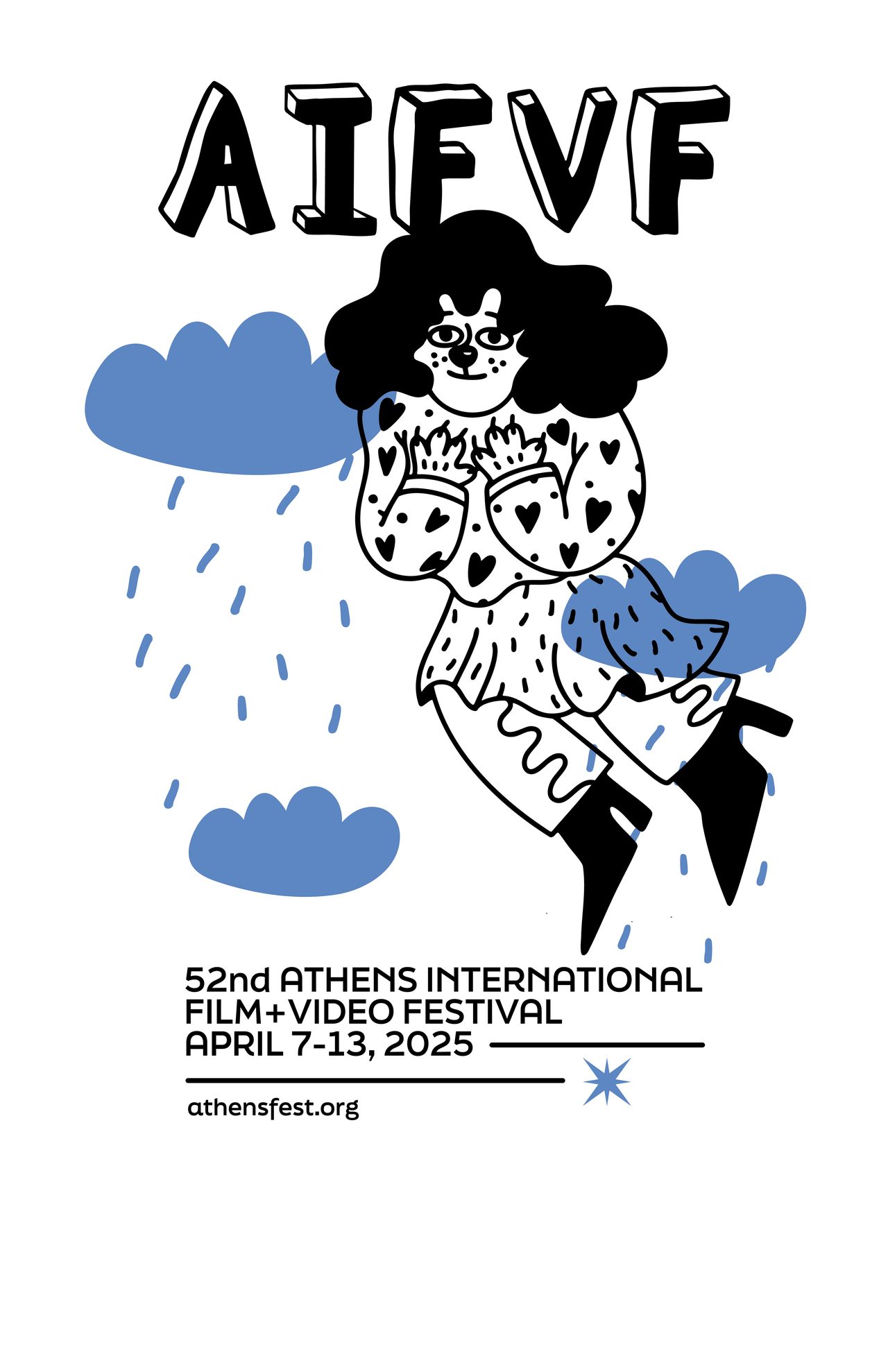 Athens International Film and Video Festiva 53rd Visual Campaign Poster Design