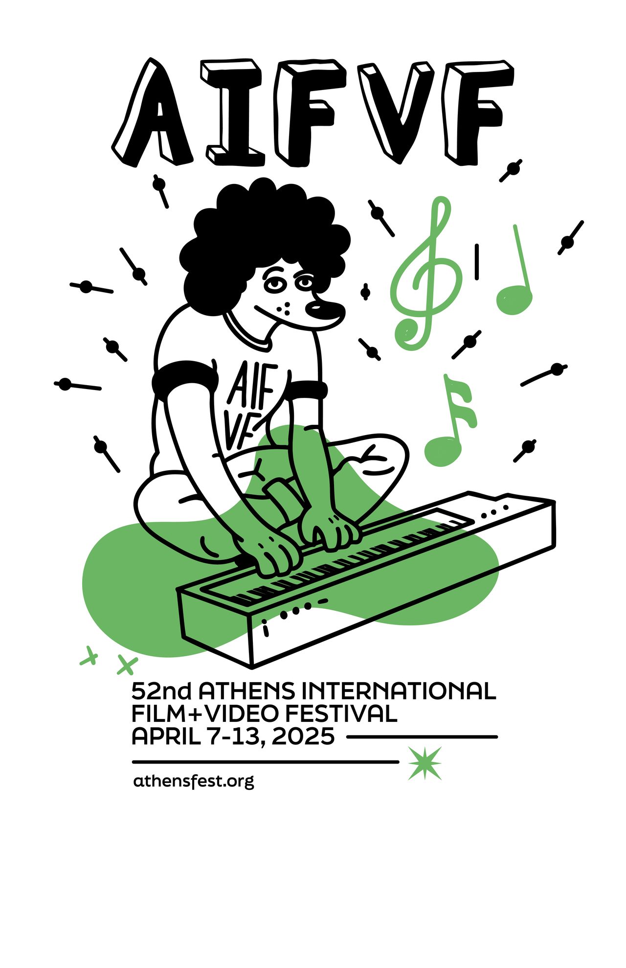 Athens International Film and Video Festiva 53rd Visual Campaign Poster Design