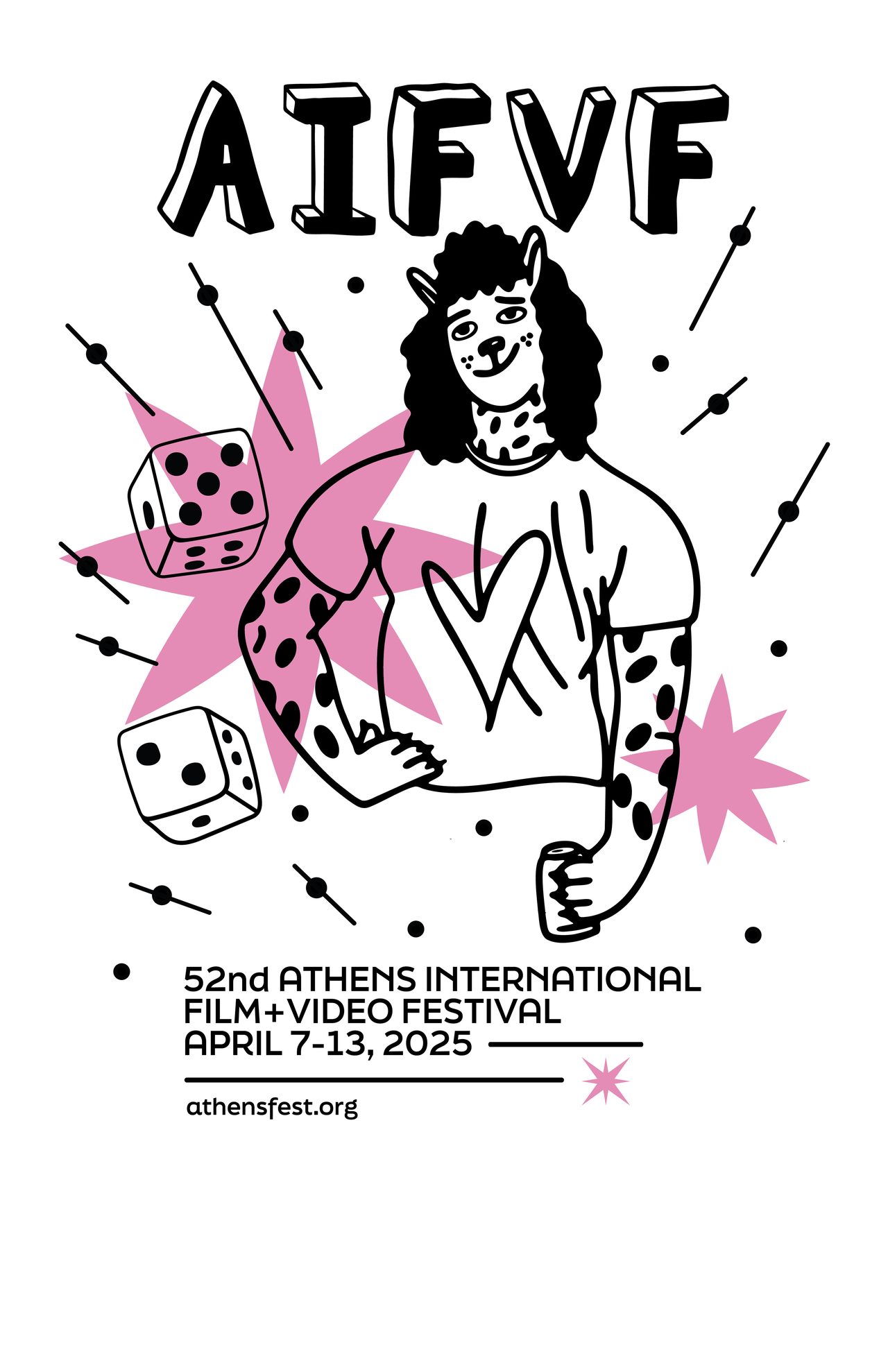 Athens International Film and Video Festiva 53rd Visual Campaign Poster Design