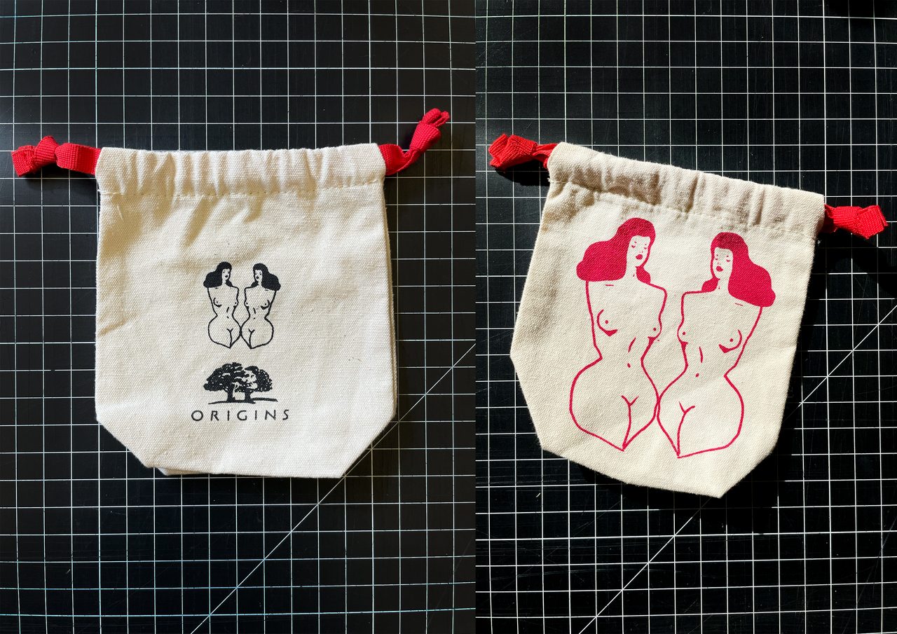 Digital Illustration - Silk Screen Print on Fabric - 2023