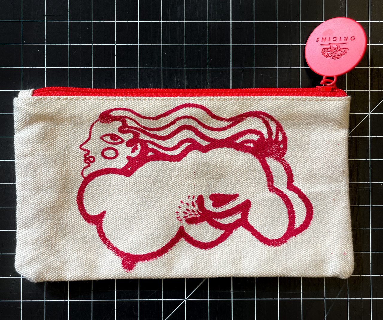 Digital Illustration - Silk Screen Print on Fabric - 2023