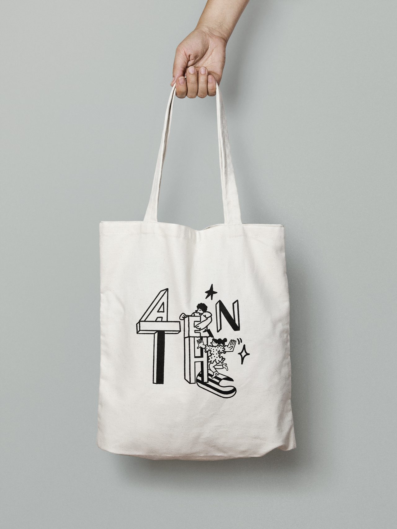 Digital Illustration - Print on Fabric - 2025 Merch Design for the school of Art + Design at Ohio University
