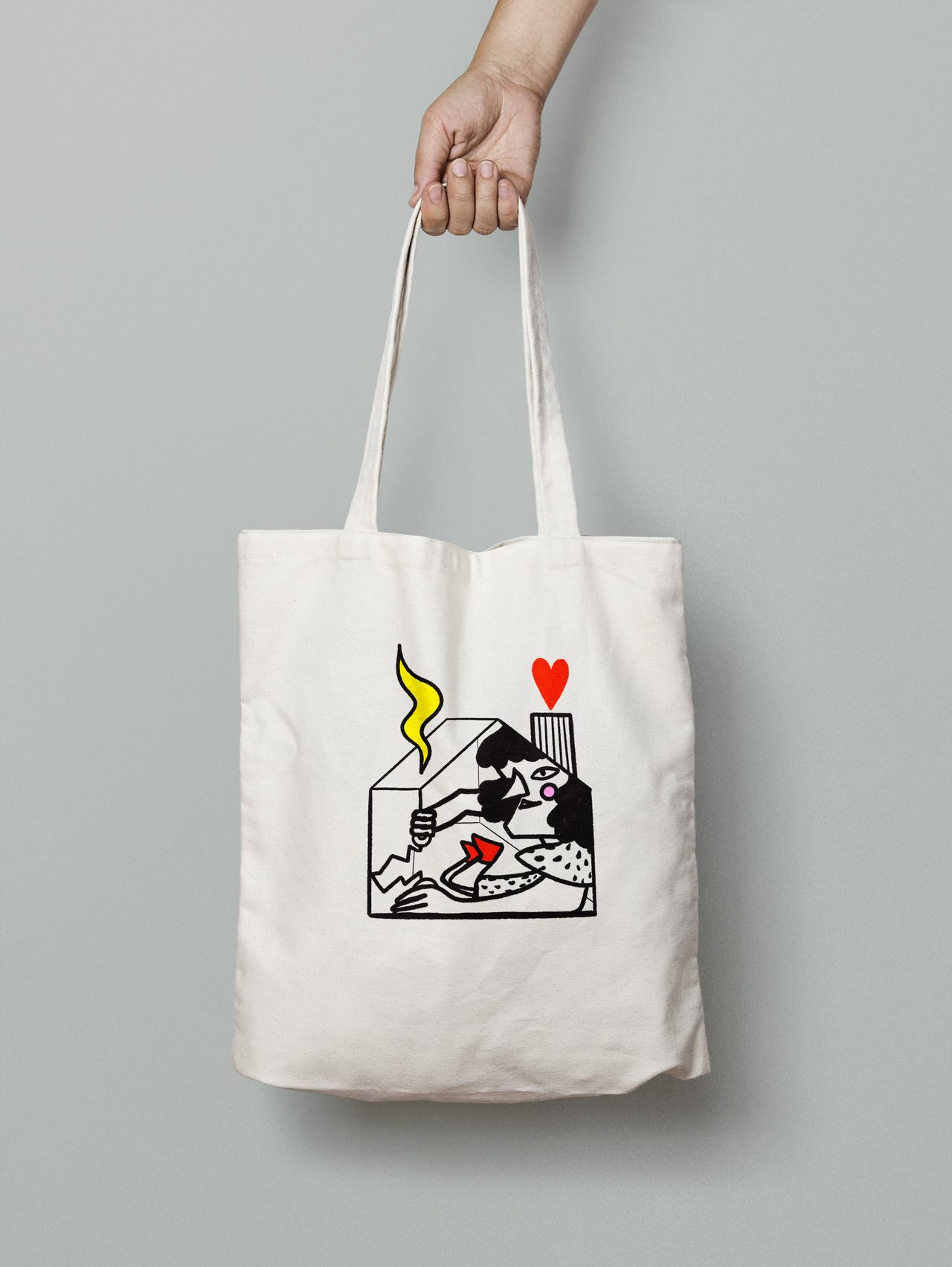 Digital Illustration - Print on Fabric - 2025 Merch Design for the school of Art + Design at Ohio University