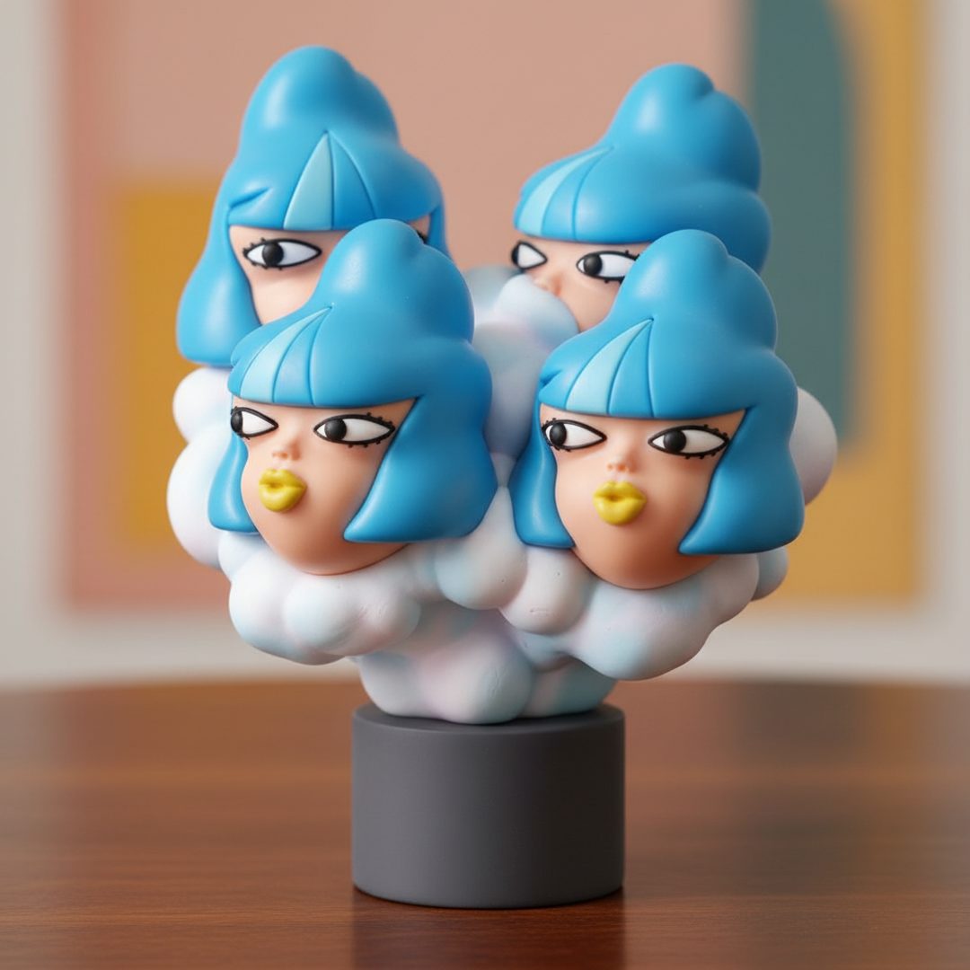 Sculpture Concept - AI 3D Modeling - 2025
