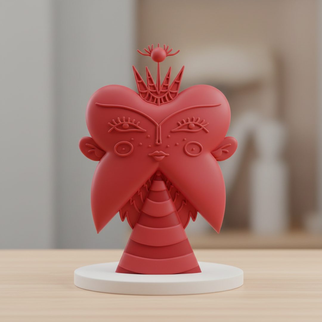 Sculpture Concept - AI 3D Modeling - 2025