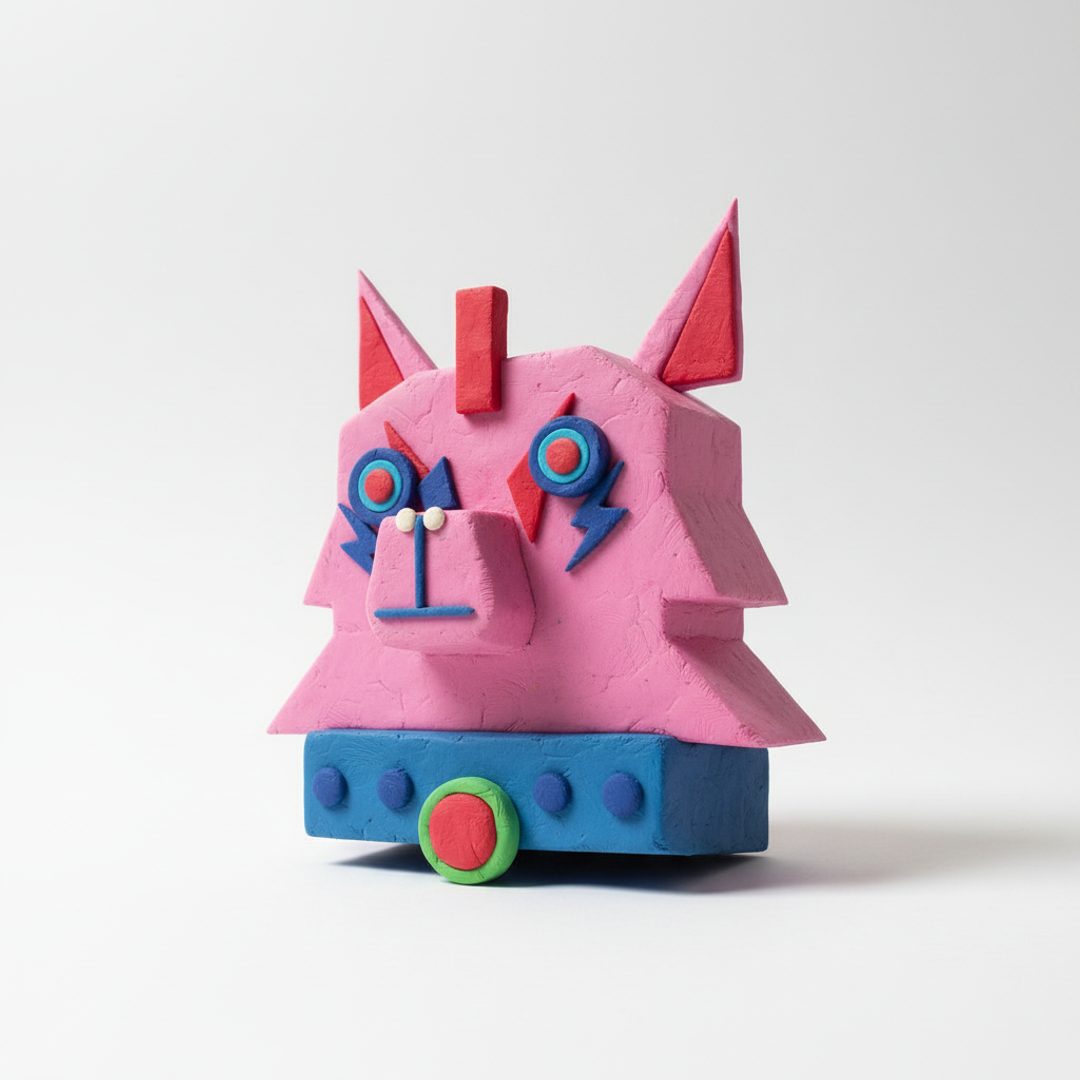 Sculpture Concept - Athens International Film and Video Festival Campaign AI 3D Modeling - 2025