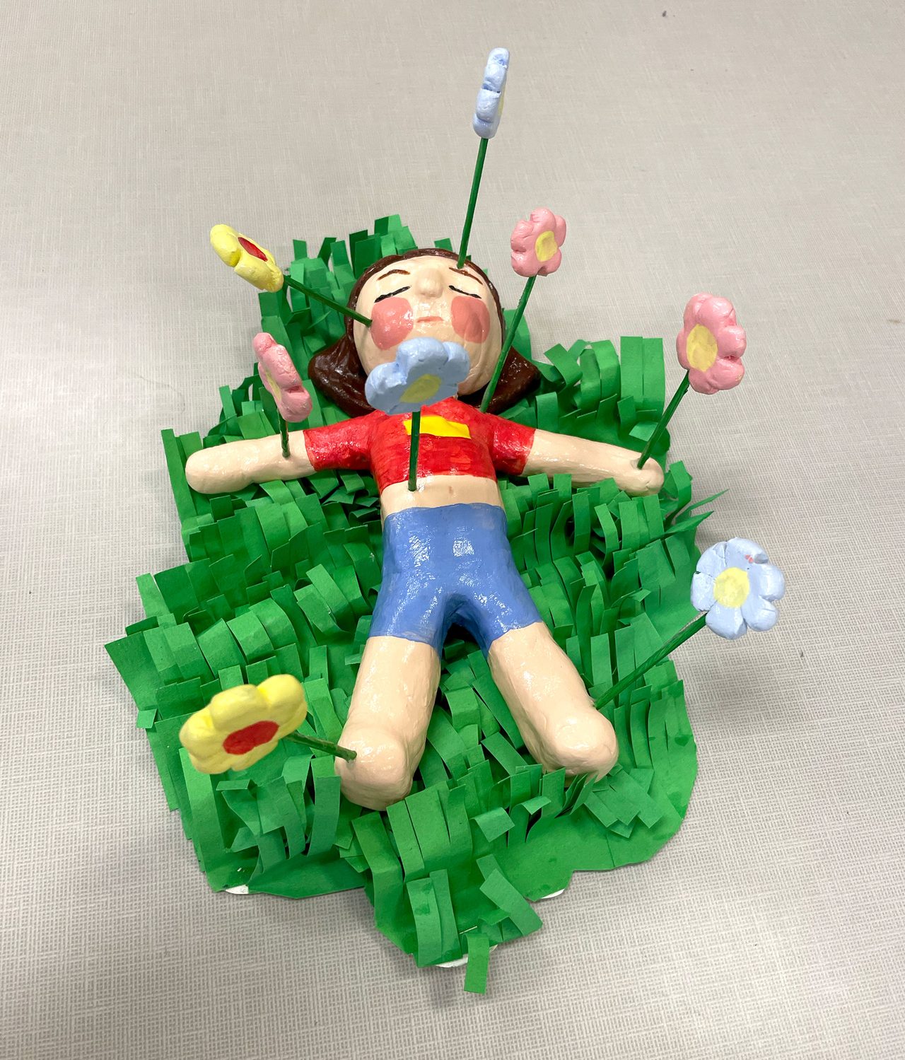 Clay, Acrylic Paint
