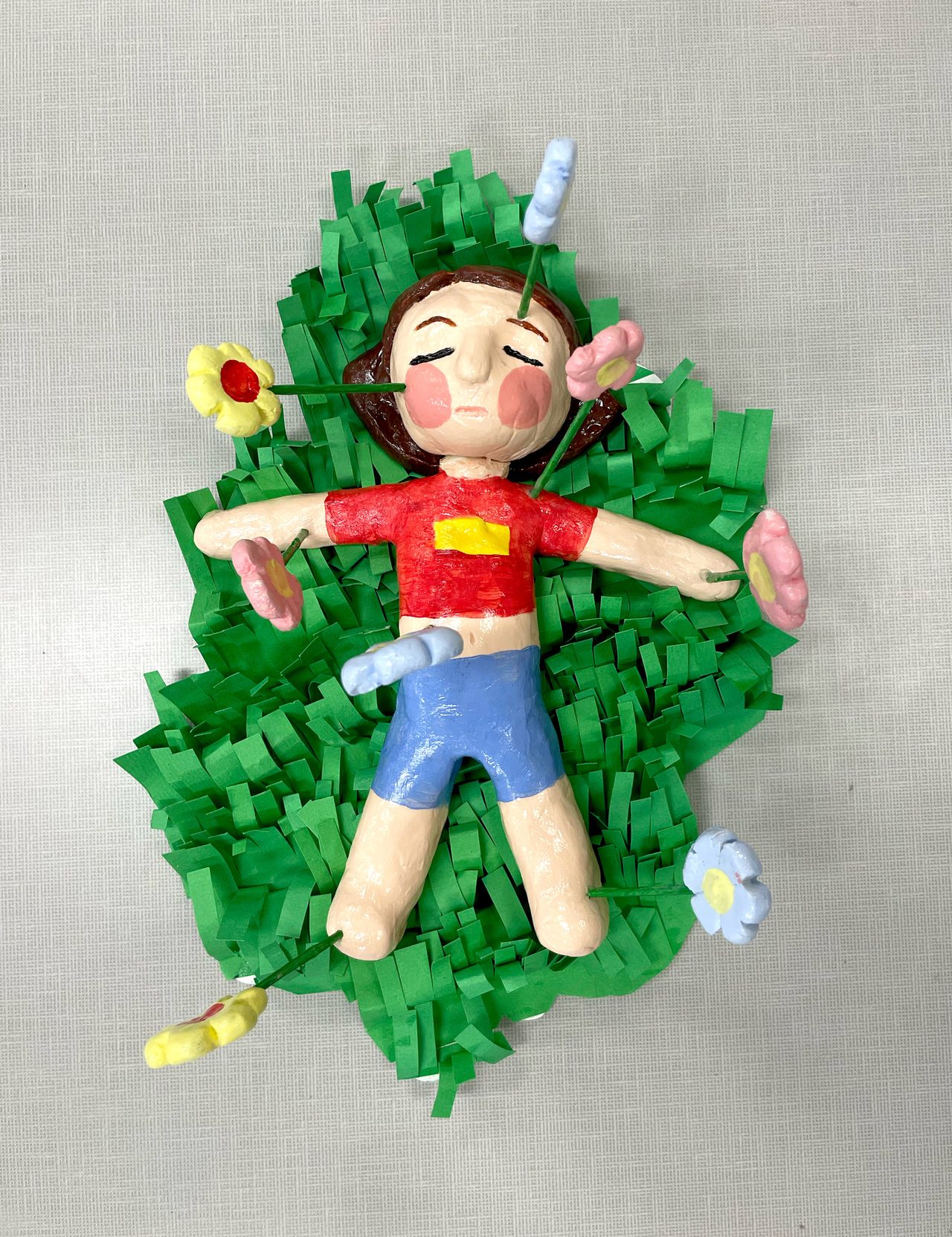 Clay, Acrylic Paint